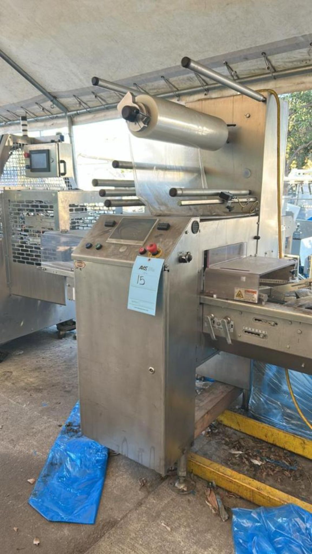 Syntegon (Bosch) Pac102 Horizontal Wrapper (2021), 4m Infeed Conveyor ...