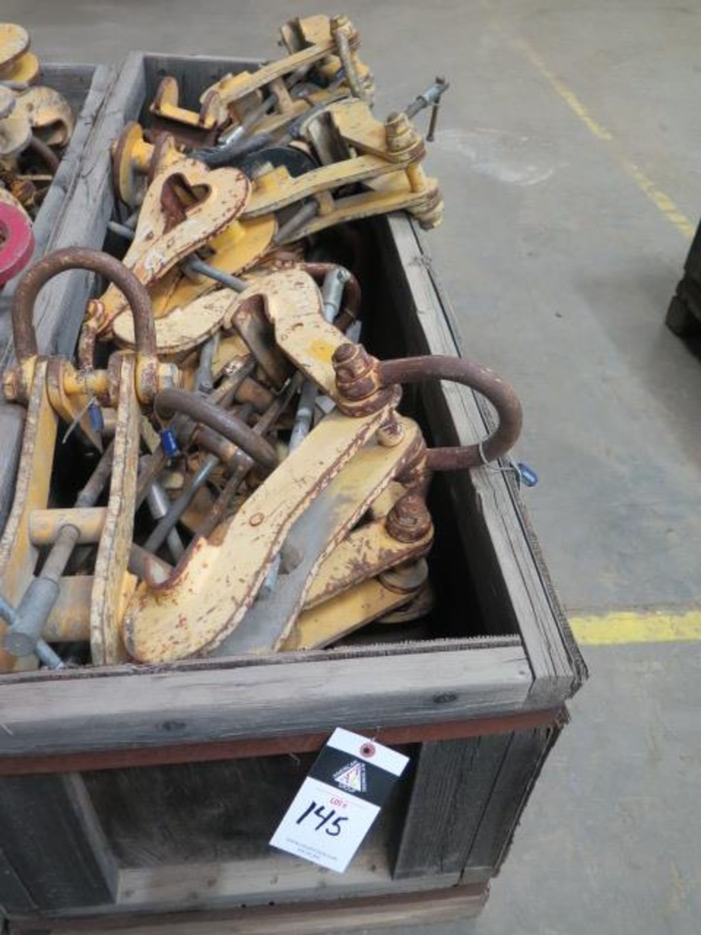 Beam Lifting Clamps (1 Crate) (SOLD AS-IS - NO WARRANTY)