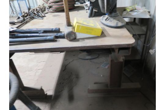 48" x 62" x 1" Steel Welding Table (SOLD AS-IS - NO WARRANTY) - Image 3 of 4