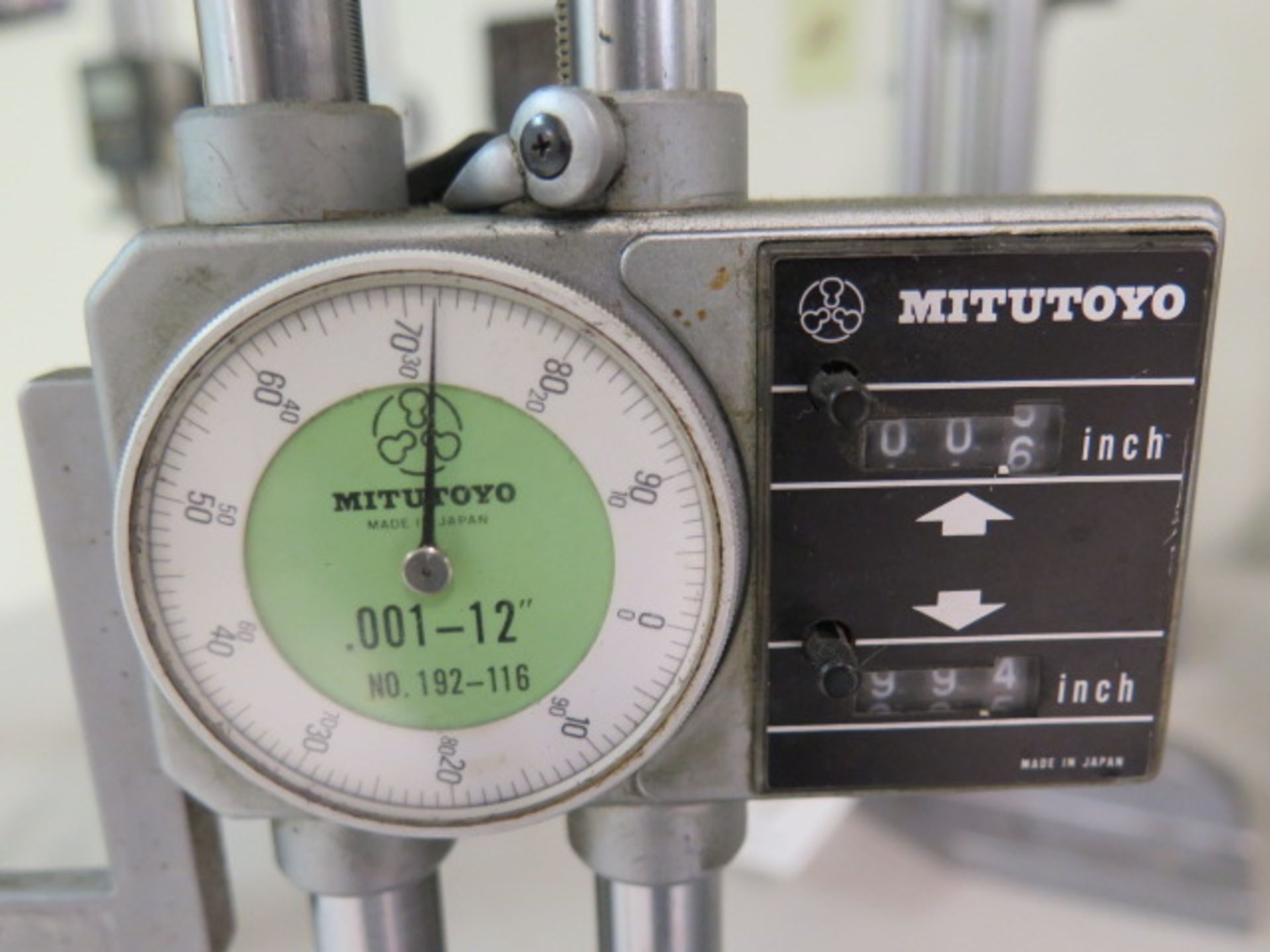 { Group of lots: 8, 9 } Mitutoyo 12" Dial Height Gage (SOLD AS-IS - NO ...