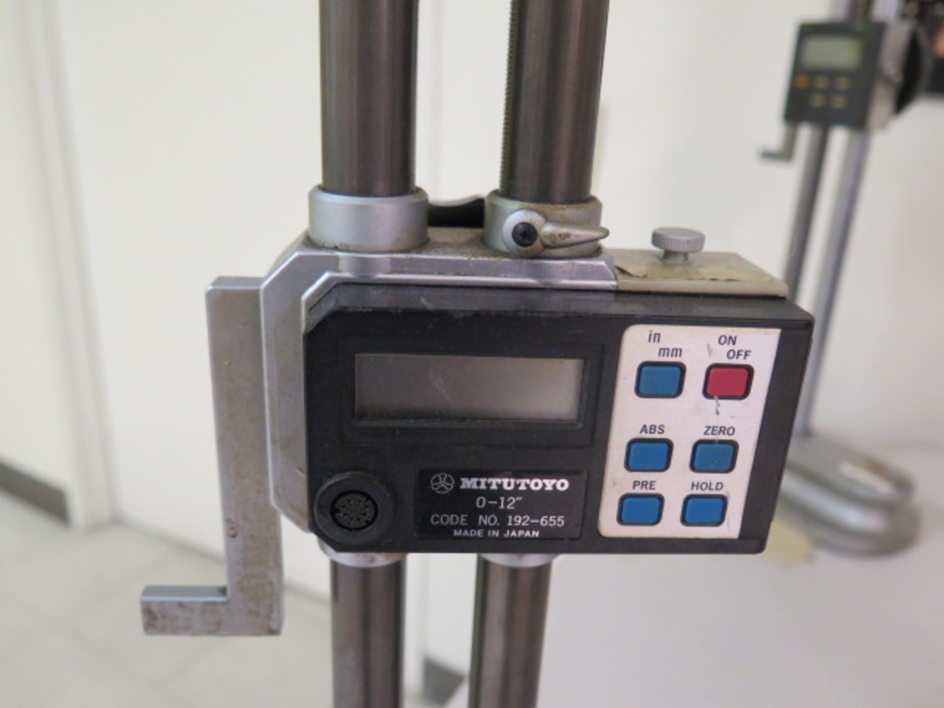 Mitutoyo 12" Digital Height Gage (SOLD AS-IS - NO WARRANTY)