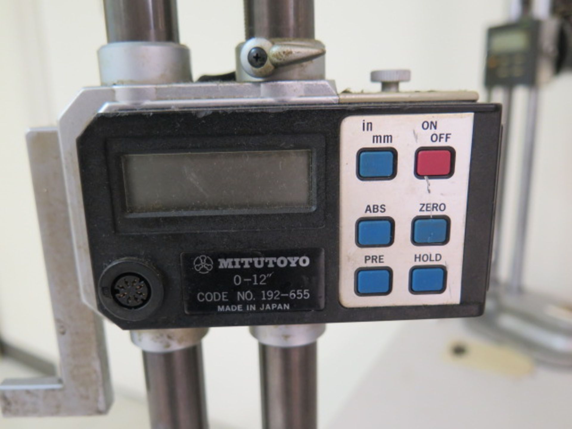 Mitutoyo 12" Digital Height Gage (SOLD AS-IS - NO WARRANTY)