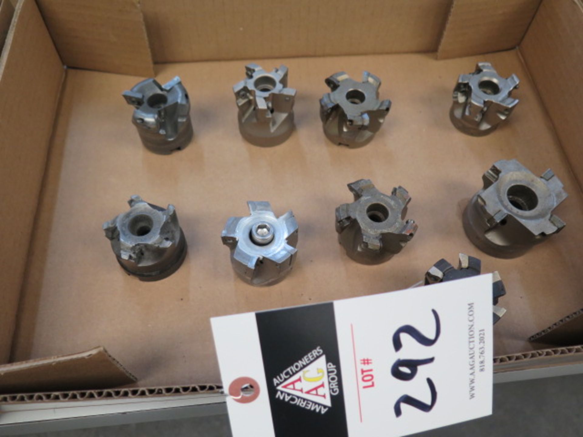 { Group of lots: 291, 292 } Insert Shell Mills (9) (SOLD AS-IS - NO ...