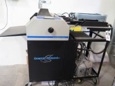 Graphics Wizard “Crease Master Plus +” mdl. CM Plus-TS Folder w/ Digital Controls, Vacuum Holding (