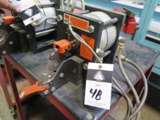 Thomas & Betts mdl. 25000 Pneumatic Crimper w/ Foot Control (SOLD AS-IS - NO WARRANTY)