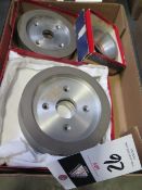 Diamond Grinding Wheels (SOLD AS-IS - NO WARRANTY)