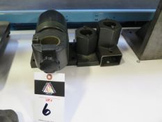 PWB Tool Boy 40-Taper Tooling Block and (2) 40-Taper Tooling Blocks (SOLD AS-IS - NO WARRANTY)