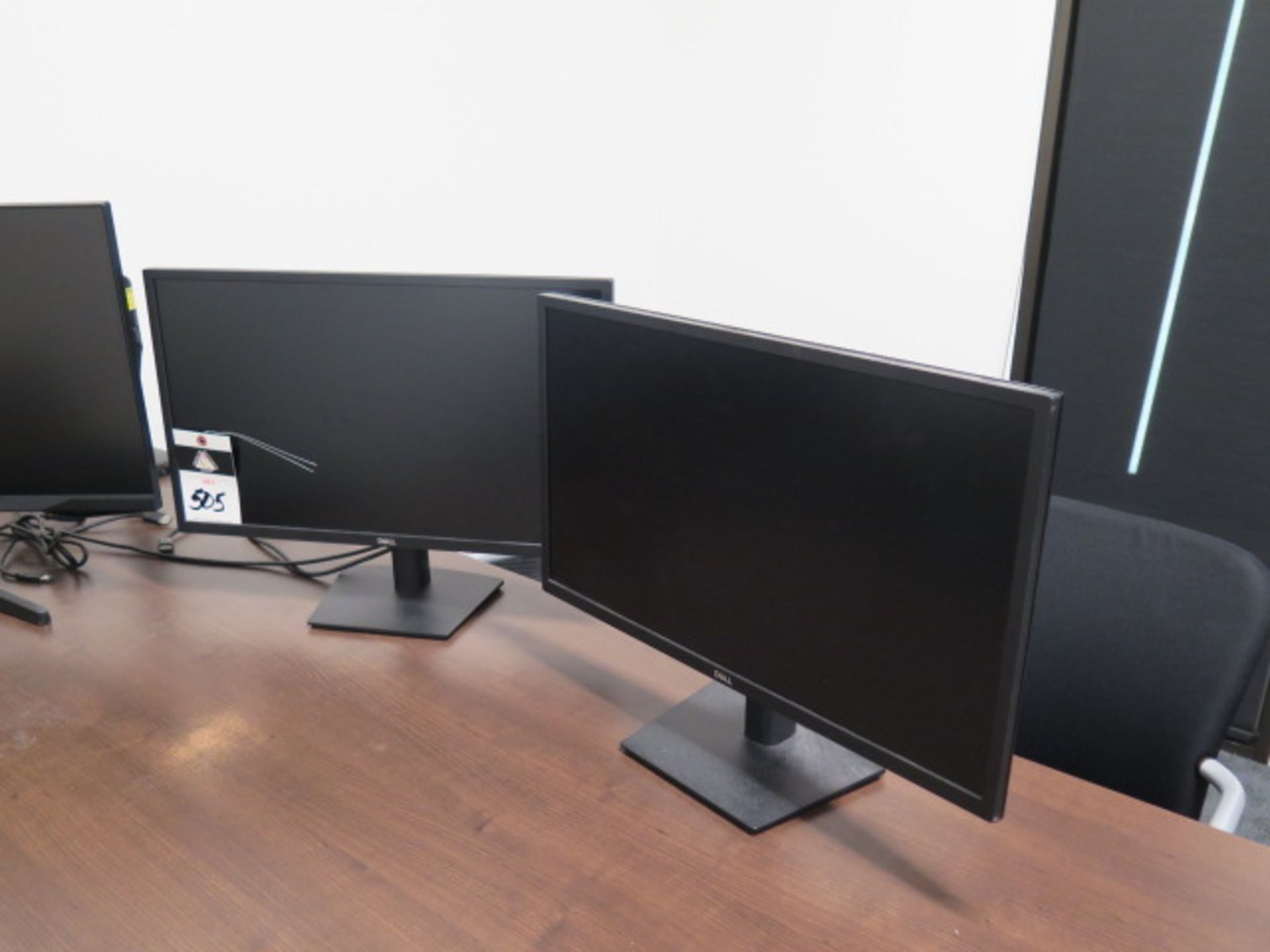 Monitors (3) and Keyboard (SOLD AS-IS - NO WARRANTY)