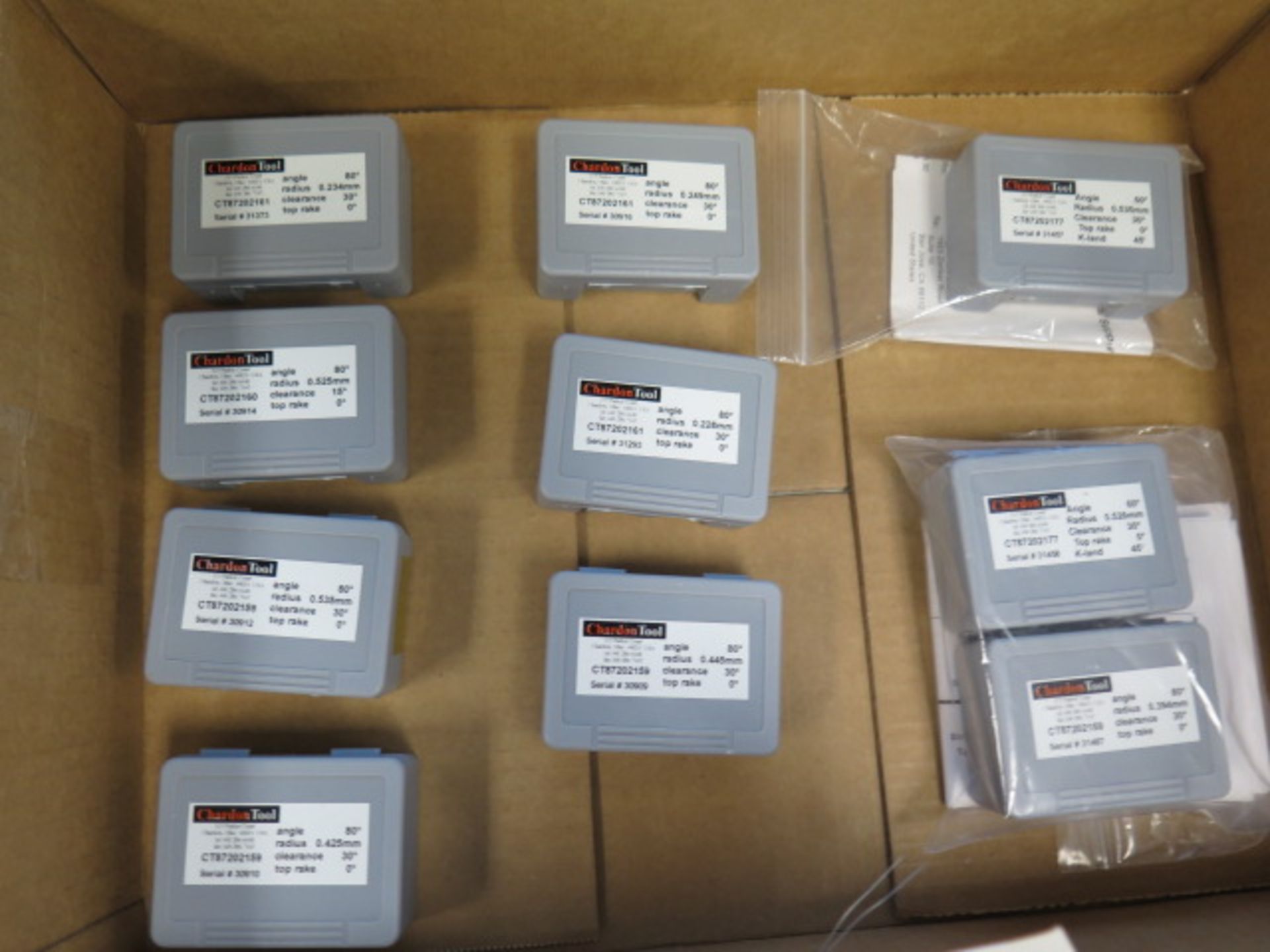 { Group of lots: 51, 52 } Chardon Tool Precision Diamond Cutting Tools ...
