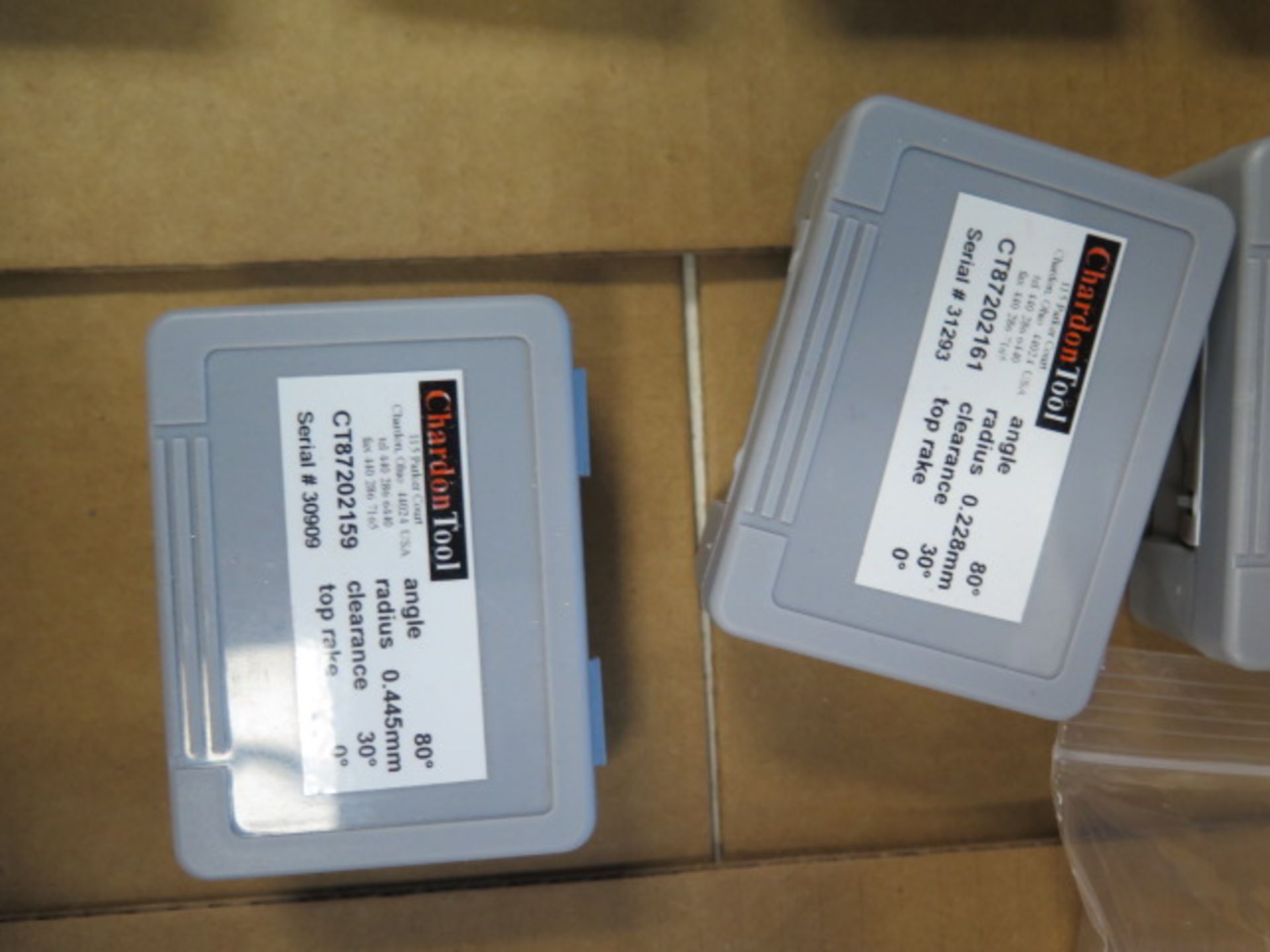 { Group of lots: 51, 52 } Chardon Tool Precision Diamond Cutting Tools ...