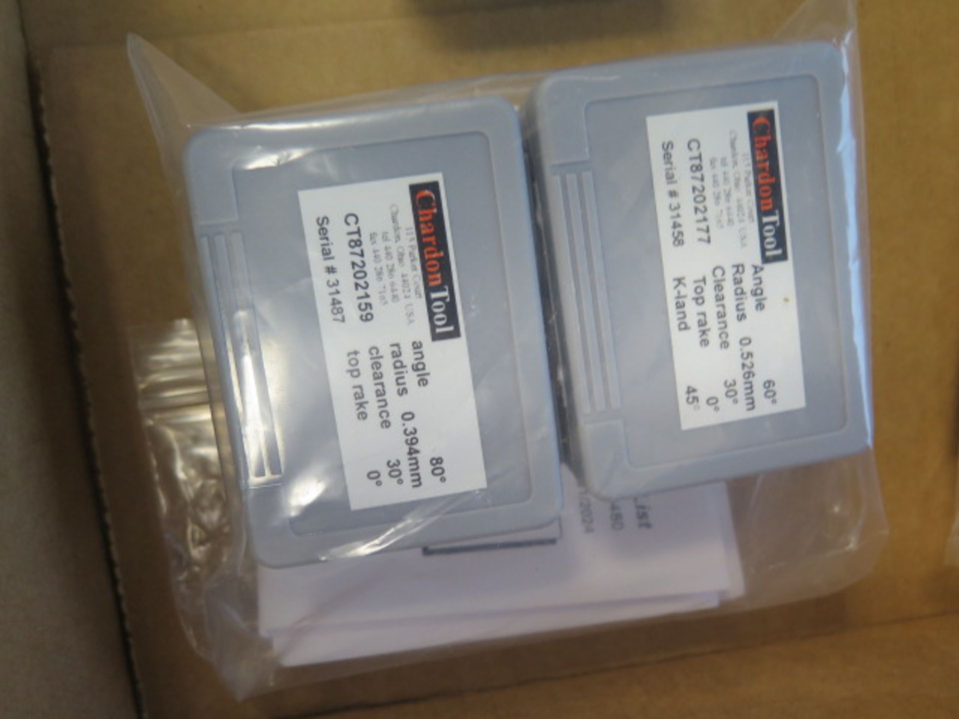 { Group of lots: 51, 52 } Chardon Tool Precision Diamond Cutting Tools ...