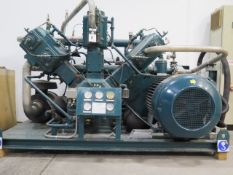 2010 Siad Machine TEMPO 1 350 350m3/h FED Water Cooled High Pressure Air Compressor s/n K11859/10A w