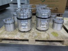 1 Gallon Bottle Blow Molding Die Set (4) (SOLD AS-IS - NO WARRANTY)