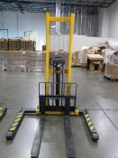 Vestil VHPS-2000-AA 2000 Lb Cap Hydraulic Pallet Mover s/n S2126533-1 (SOLD S-IS - NO WARRANTY)