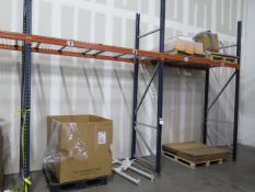 Pallet Racking (28 Sections) (SOLD S-IS - NO WARRANTY)