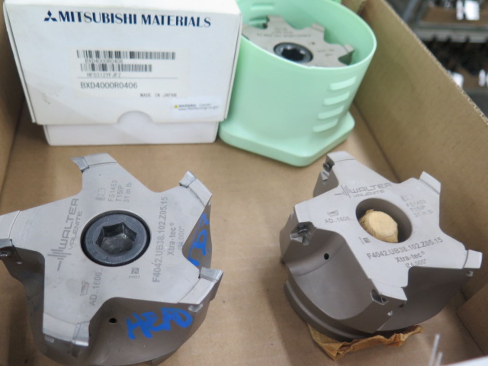 { Group of lots: 1799, 1800, 1801 } Insert Shell Mills (4) (SOLD AS-IS ...