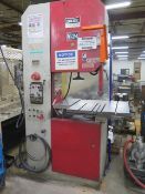 Dake Johnson V24 24" Vertical Band Saw s/n 987024-2 w/ Blade Welder26" x 26" Table (SOLD AS-IS -