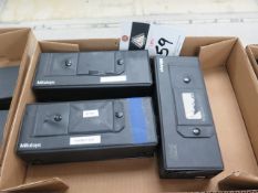 Mitutoyo SJ-210 Digital Surface Roughness Gages (3) (SOLD AS-IS - NO WARRANTY)