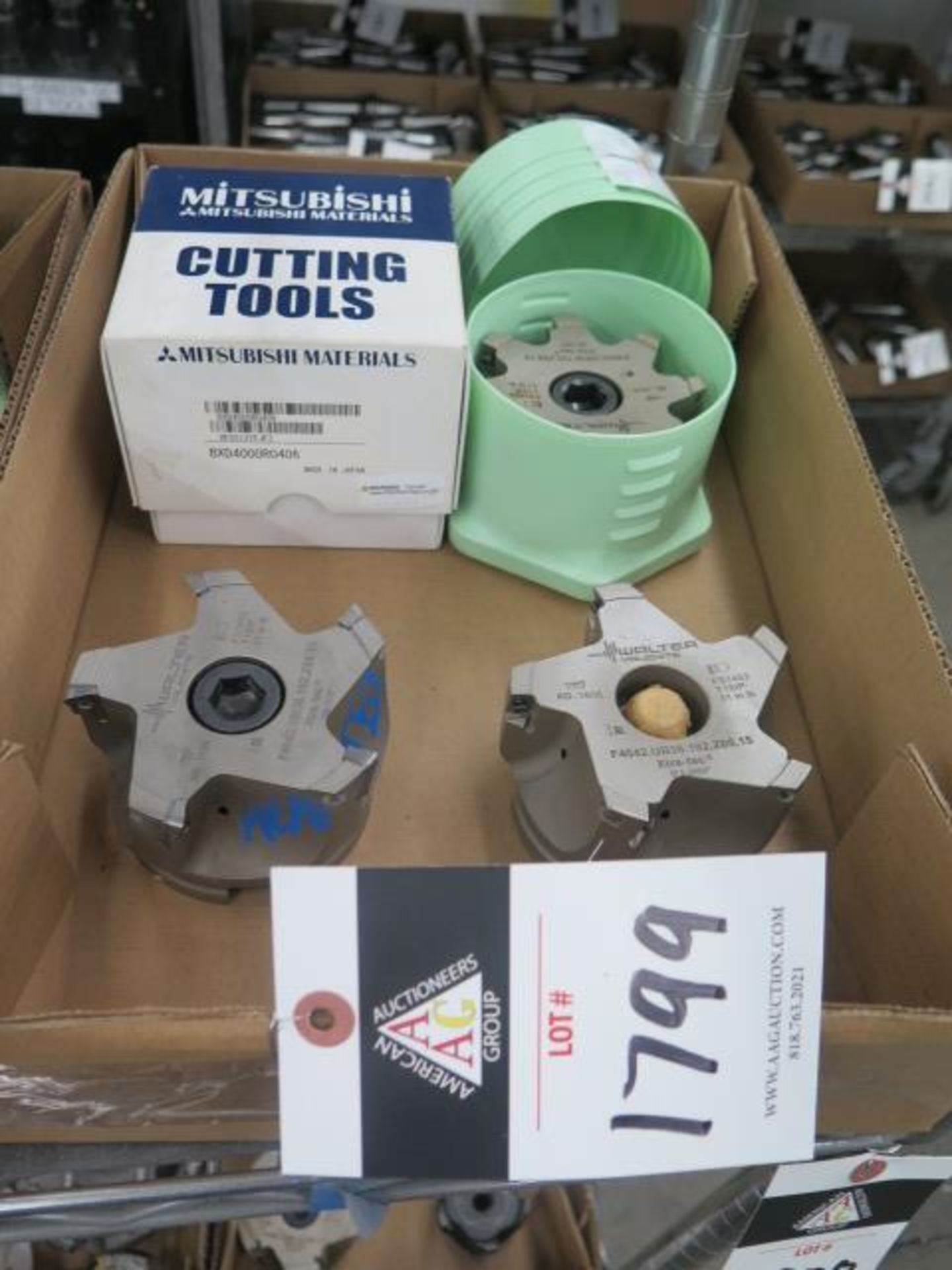 { Group of lots: 1799, 1800, 1801 } Insert Shell Mills (4) (SOLD AS-IS ...