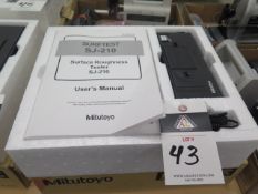 Mitutoyo SJ-210 Digital Surface Roughness Gage (SOLD AS-IS - NO WARRANTY)