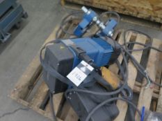 Demag 2-Ton Electric Hoist w/ Trolley (SOLD AS-IS - NO WARRANTY)