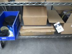 Misc Parts and Acces w/ Rolling Wire-Frame Shelf (SOLD AS-IS - NO WARRANTY)