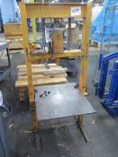 20 Ton Hydraulic H-Frame Press (SOLD AS-IS - NO WARRANTY)