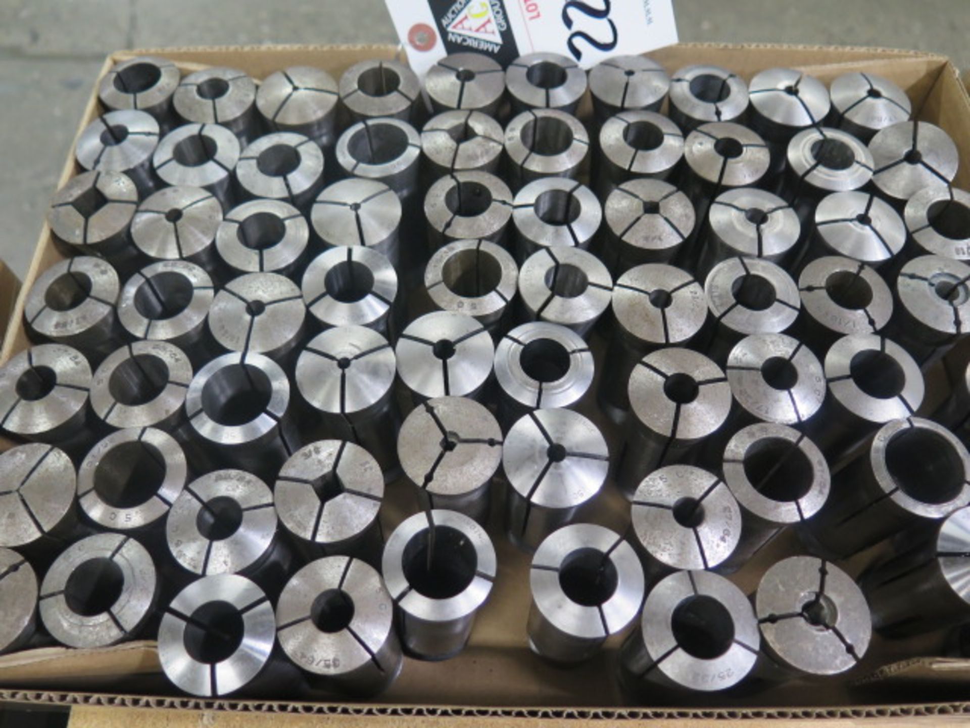 { Group of lots: 2227, 2228 } 5C Collets (70) (SOLD AS-IS - NO WARRANTY)