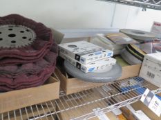 Assorted Abrasives (SOLD AS-IS - NO WARRANTY)