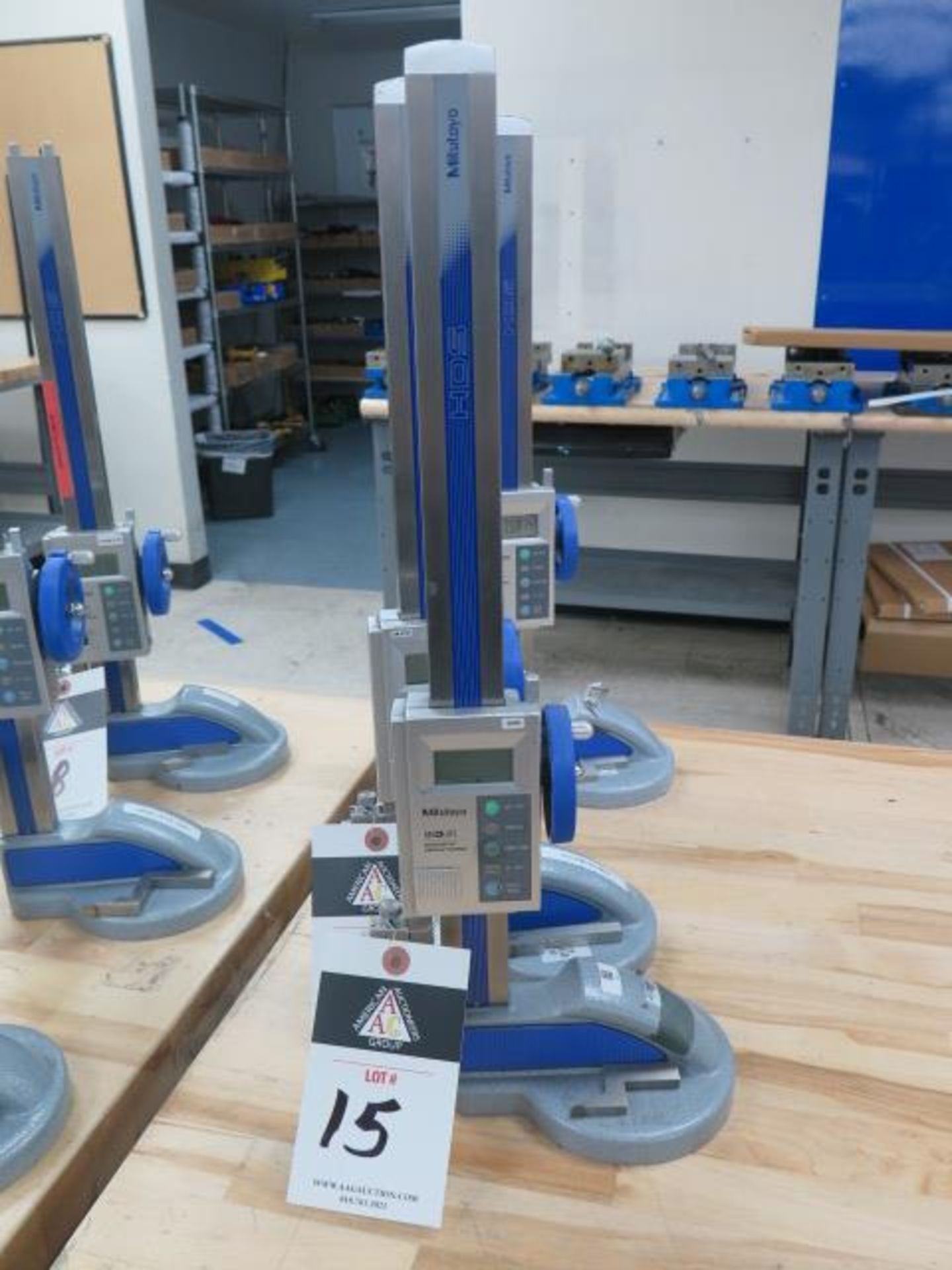 { Group of lots: 14, 15 } Mitutoyo 12" Digital Height Gage (SOLD AS-IS ...