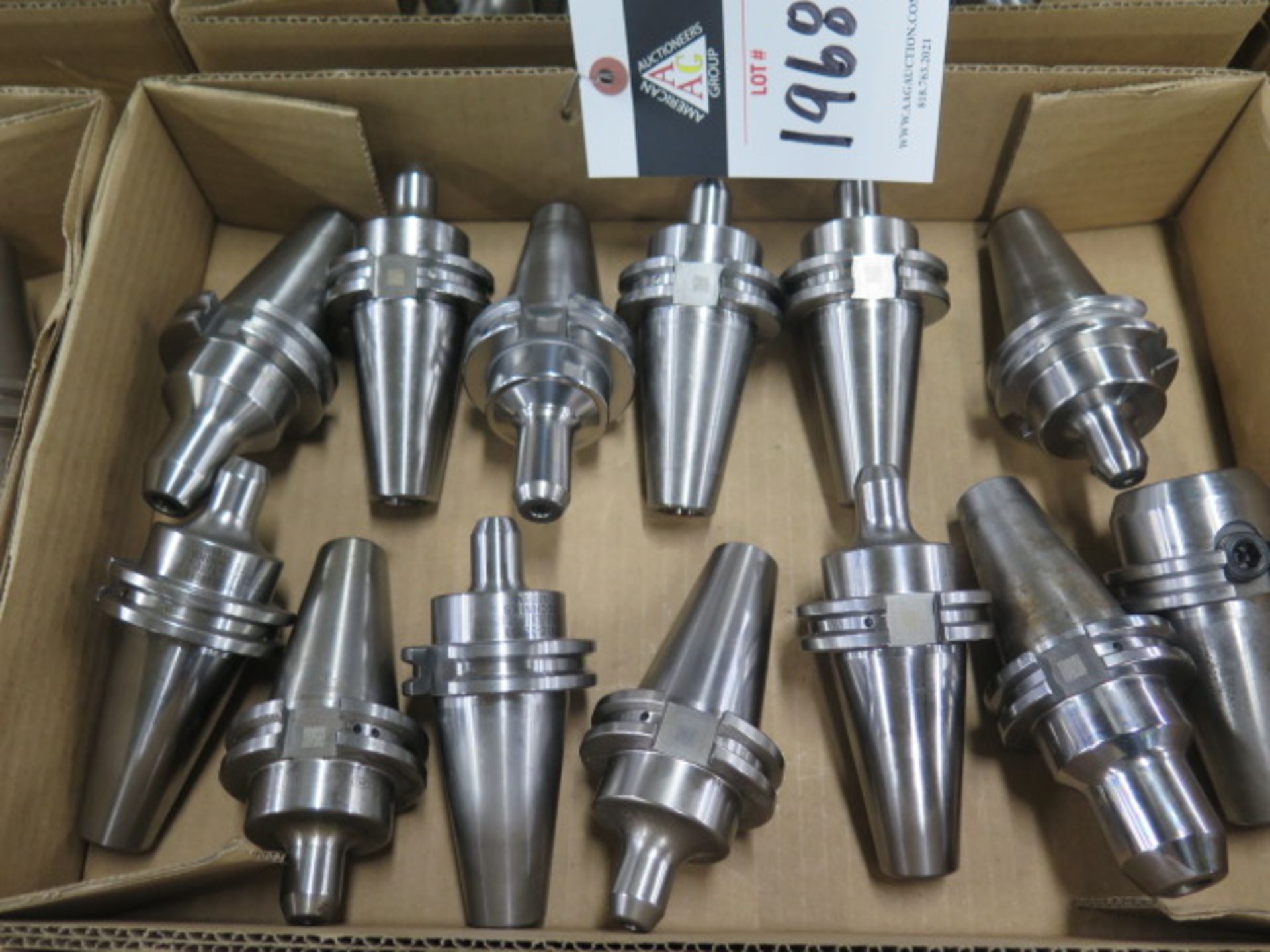 CAT-40 Taper 25K Balanced Tooling (12) (SOLD AS-IS - NO WARRANTY)