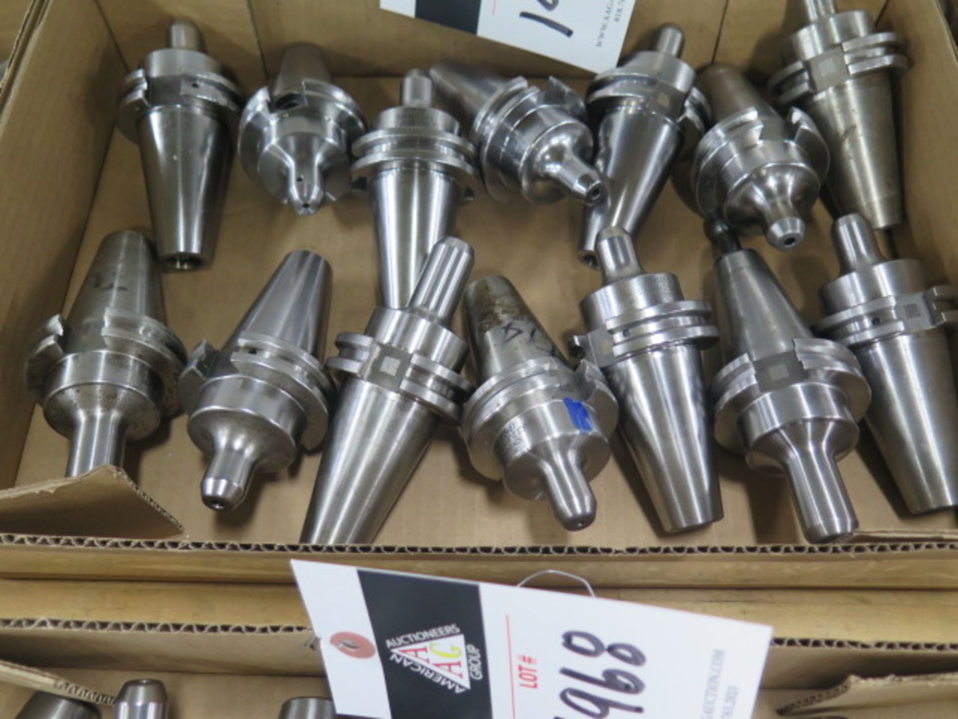 CAT-40 Taper 25K Balanced Tooling (12) (SOLD AS-IS - NO WARRANTY)