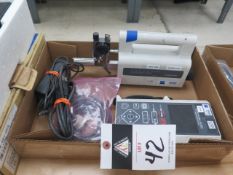 Zeiss Accreteck "Surfcom Flex" Digital Surface Roughness Gage w/ Acces (SOLD AS-IS - NO WARRANTY)