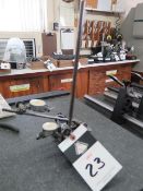 Indiucator Stands (2) w/ Interapid Dial-Test Indicators (SOLD AS-IS - NO WARRANTY)'