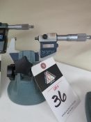 Mitutoyo 1"-2" Digital OD Mic w/ Ic Stand (SOLD AS-IS - NO WARRANTY)