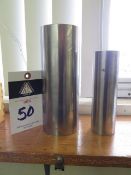 3" x 8" and 2" x 6" Cylindrical Squares (2) (SOLD AS-IS - NO WARRANTY)