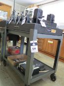 Standridge 24" x 36" x 4" Granite Surface Plate w/ Rolling Stand (SOLD AS-IS - NO WARRANTY)