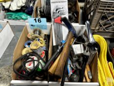 LARGE QTY ASSORTED SOLDER, WIRE, SOLDERING GUN & TOOLS