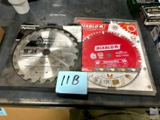 AVANTI & DIABLO 10" SAW BLADES (APPEAR NEW)