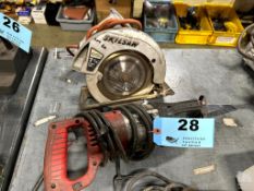 MILWIAUKEE ELECTRIC SAWZALL & SKILSAW 7-1/4" CIRCULAR SAW