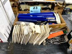 ASSORTED CARBIDE TIPPED DRILL BITS, END MILLS, ETC.