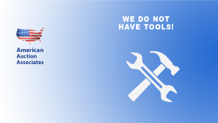 You May Need Tools To Pickup Your Items.