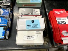 (3) JET & SPEEDAIR 1/4" PNEUMATIC ANGLE HEAD DIE GRINDERS,