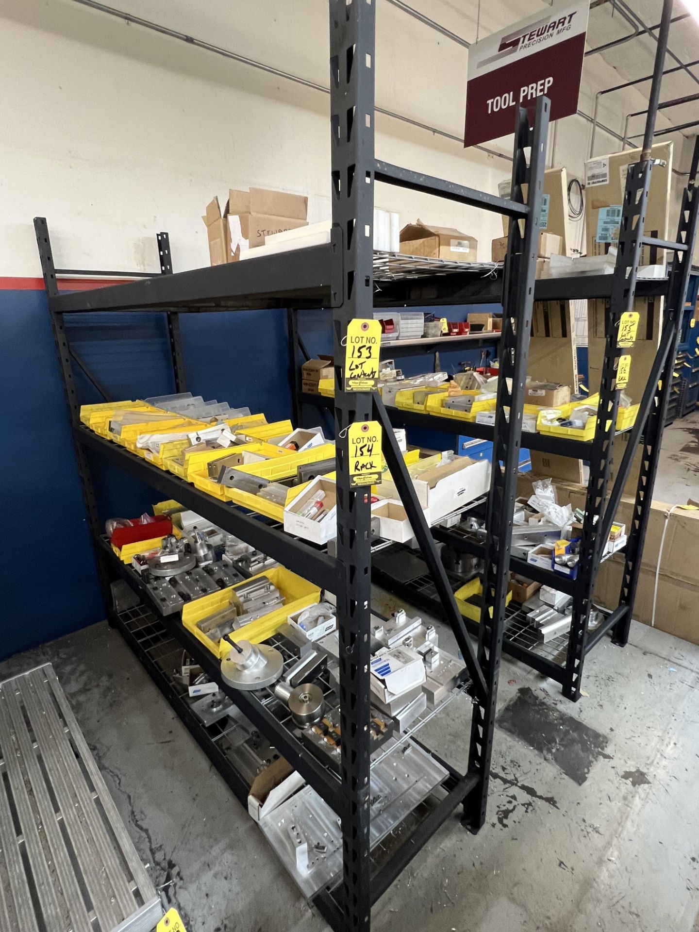 HEAVY DUTY STORAGE RACK 7' X 2' X 7'