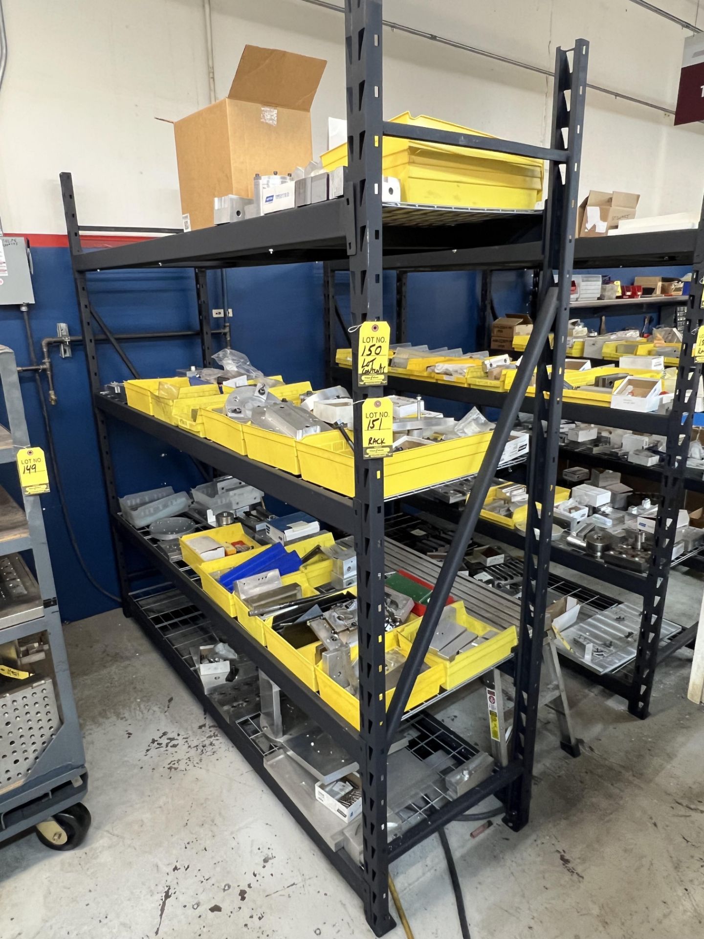 HEAVY DUTY STORAGE RACK 7' X 2' X 7'