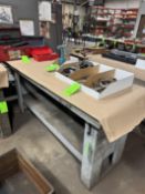 Wood Table 3'x 6'x 3'