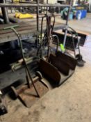 Lot of (3) Welding Torch Carts w/ Gages & Hose