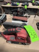 Set of (2) Belt Sanders, Craftsman & Skil w/ Belts