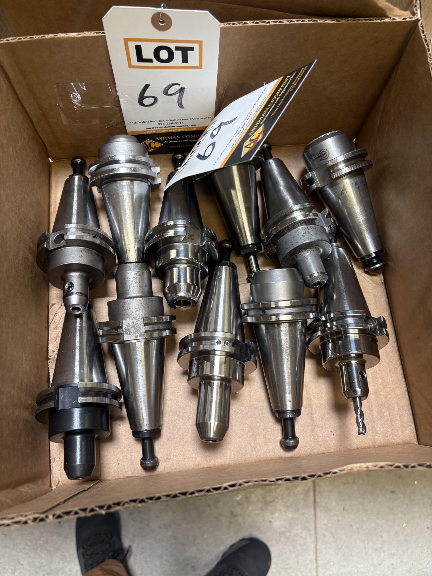 (11) Cat40 Taper Tooling