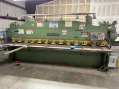 Cincinnati 10’ x 1/4” Power Shear, Back Gauging